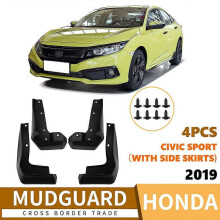 Applies to 2019 Civic Sports Edition Car Fender Leather Tires With Side Skirts
