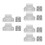 3Ensembles Kit Extension Bébé Rétractable Pour Maison 6