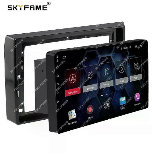 (Frame Cable Canbus)Applies to Car Frame Fascia Adapter Canbus Box Decoder Android Radio Dash Fitting 2