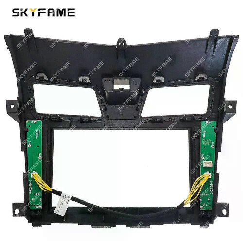 (Frame 10 Inch)Applies to Car Frame Fascia Adapter Canbus Box Decoder Android Radio Dash Fitting Panel 1