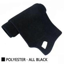 (Right steering wheel-Polyester All Black)Applies to Dashboard Cover Dash Board Mat Carpet Pad for Lexus
