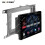 (Only Frame)Applies to Car Frame Fascia Adapter Canbus Box Decoder Android Radio Dash Fitting Panel 2