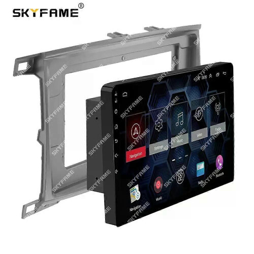 (Only Frame)Applies to Car Frame Fascia Adapter Canbus Box Decoder Android Radio Dash Fitting Panel 1
