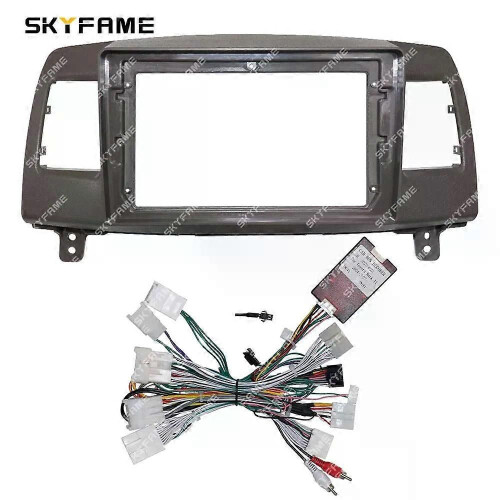 (Frame A Low)Applies to Car Frame Fascia Adapter Canbus Box Decoder Android Radio Dash Fitting Panel 2