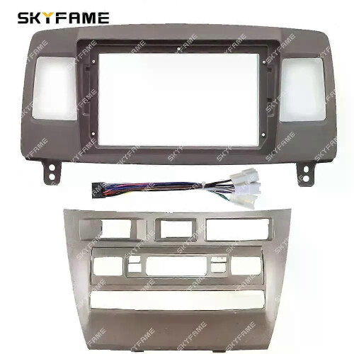 (Frame A Low)Applies to Car Frame Fascia Adapter Canbus Box Decoder Android Radio Dash Fitting Panel 1