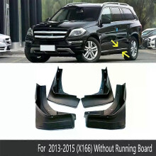 (No Running Board)Applies to Car Mudguards For Mercedes Benz GL 450 350 Class X166 2013 2014 2015 Car