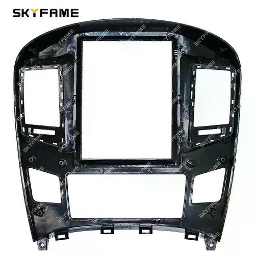 (Frame B With clock)Applies to Car Frame Fascia Adapter Decoder Android Radio Dash Fitting Panel Kit 1