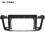 (Only Frame)Applies to Car Frame Fascia Adapter Canbus Box Decoder Android Radio Dash Fitting Panel 1