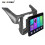 (LHD (GREY))Applies to Car Frame Fascia Adapter Canbus Box Decoder Android Radio Dash Fitting Panel 3