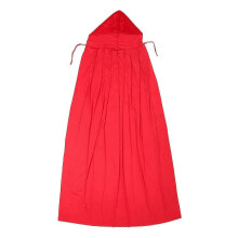 (90X50cm-Red 1)Hooded Cloak Robe Halloween Hooded Uniform Cosplay Party Costume Prop Festival Supplies