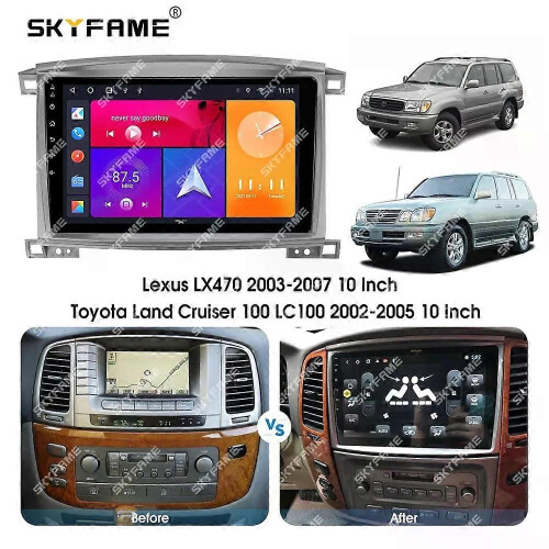 (Only Frame)Applies to Car Frame Fascia Adapter Canbus Box Decoder Android Radio Dash Fitting Panel 2