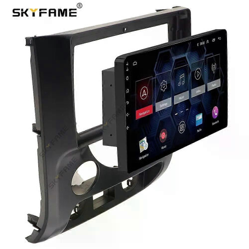 (Only Frame)Applies to Car Frame Fascia Adapter Canbus Box Decoder Android Radio Dash Fitting Panel 2