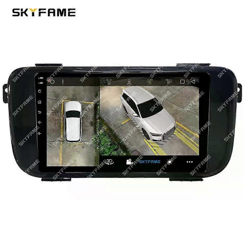 (Only Frame)Applies to Car Frame Fascia Adapter Canbus Box Decoder Android Radio Dash Fitting Panel 2