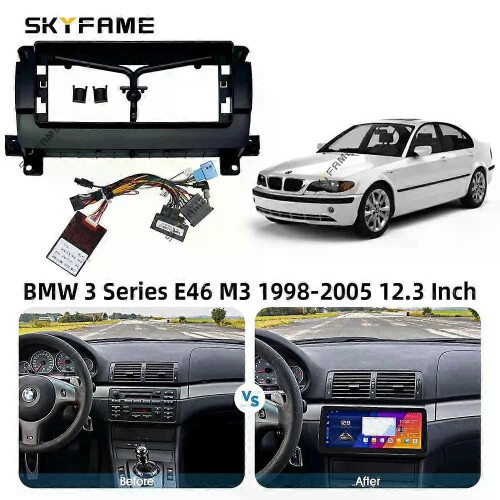 (Only Frame)Applies to Car Frame Fascia Adapter Canbus Box Decoder Android Radio Dash Fitting Panel 2