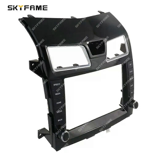 (Frame 10 Inch)Applies to Car Frame Fascia Adapter Canbus Box Decoder Android Radio Dash Fitting Panel 2