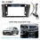 (Only Frame)Applies to Car Frame Fascia Adapter Canbus Box Decoder Android Radio Dash Fitting Panel 3