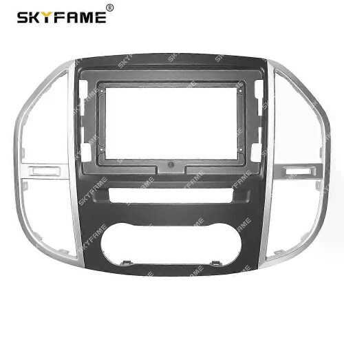 (Full Set Big)Applies to Car Frame Fascia Adapter Canbus Box Decoder Android Radio Dash Fitting Panel 1