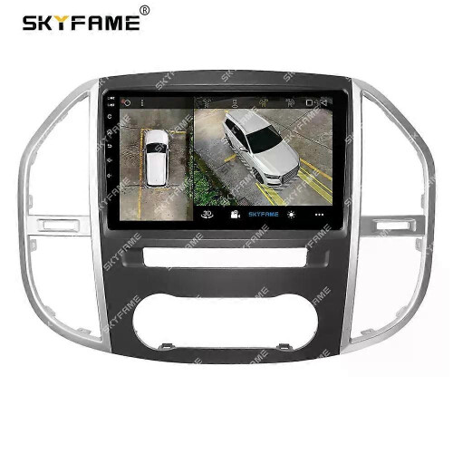 (Full Set Big)Applies to Car Frame Fascia Adapter Canbus Box Decoder Android Radio Dash Fitting Panel 2