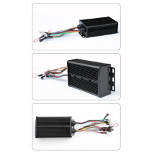 Electric Bicycle Controller System 48V 60V 72V 60A Three Mode Sine Wave Square Wave No Hall Effect Switching Controller