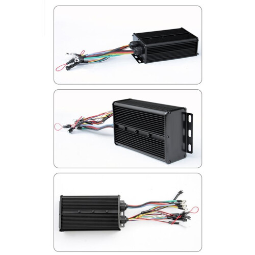 Electric Bicycle Controller System 48V 60V 72V 60A Three Mode Sine Wave Square Wave No Hall Effect Switching Controller