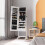 Dripex Jewelry Cabinet Standing Mirror with Large Storage 2