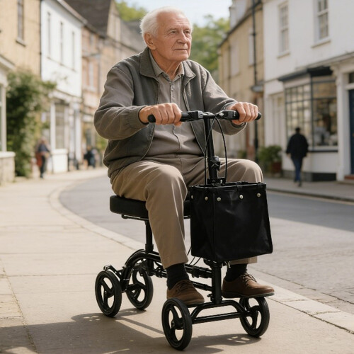 Gr8 Home Mobility Knee Walker Scooter Adjustable Brakes 2