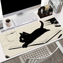 (350x600x3mm-SPA001 29) Mauspads mit niedlicher Katze, Computer-Mauspad, Firmen-Schreibtischunterlage,