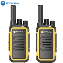 (USB-Stecker – Gelb – 2 Stück) MOTOLOLA F1 Walkie-Talkie Tragbares Zwei-Wege-Funkgerät UHF-Transceiver-Set