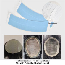 720Pc/Lot  Fixed Double Tape Wig Adhesive Extended Hair Tape Waterproof for Toupee Lace Wig Film with Slitting