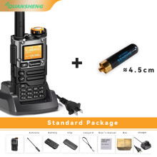(LILA)UV-k5(8)Walkie-Talkie 5W Flugfunkgerät mit UHF/VHF-DTMF/FM-Verschlüsselung und NOAA-Frequenz