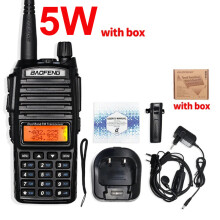 (5W) Hochleistungs-UV-82-Walkie-Talkie, Dualband-VHF/UHF-FM-Transceiver, 10 km Reichweite, Jagen Tweerichingsham