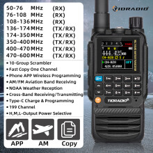(TD-H3)TIDRADIO H3 Walkie-Talkie Telefon-App Drahtlose Programmierung Flugfunk Langstrecken-Amateurfunkgerät