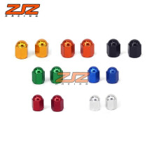 (Green)Compatible Universal Off-Road Motorcycle Modification Accessories Cnc Aluminum Alloy Tire Valve