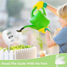 2X 4-in-1 Soil Moisture Meter Soil PH Meter Soil Water Meter Soil Tester for Moisture for Garden/Farm/Plants White