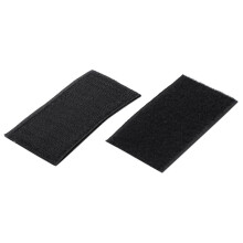 8X FASHION Union Jack Flaga Wielkiej Brytanii Odznaka Patch Stick Back 10Cm X 5Cm NOWOŚć, (Czarny/Szary)