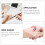 1 Set Heart Makeup Mixing Palette with Spatulas 8
