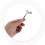 Masseur Sculpture Métal Double Extrémité Couleur Argent 4