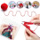 130 Pieces Aluminum Interchangeable Circular Knitting Needle Set,13 Size Interchangeable for Knitting 2