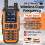 (ODER ohne Headset) UV-21 PRO V2 Walkie-Talkie mit großer Reichweite, drahtloser Kopierfrequenz, Typ-C-Ladegerät, 2