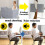 Desk Divider, Acoustic Privacy Screen for Desk, Folding Standing Panel, Classroom and Office 5