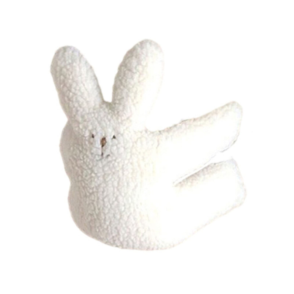 Door Pinch Guard Soft Decorative Door Bumper Anti‑Pinch Cushion Childproof Stopper For Kids Baby Safety White