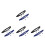 8Pcs Elastic Running Bib Belt with 6 Loops Adjustable Reflective Nylon 5