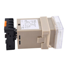 2PCS E5C2 Guide Rail Type Temperature Controller 220V 0-399 Digital Display Pointer Control (B)