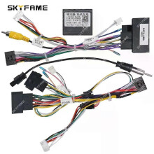 Applies to Car 16pin Wiring Harness Adapter Decode Android Radio Power Cabler For Peugeot C4L Citroen