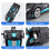 (Polizeiauto schwarz) 2-in-1 Elektrisches RC-Auto Transformationsroboter Ein-Tasten-Transformationsauto 4