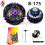 (String spark set)B-175 Spinning Top Superking Booster Lucifer End. Emperor Dr 2