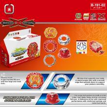 (R spark string)Flame B-191 Starter Prominence Phoenix Booster B191 02 Spinning Top with Custom Launcher