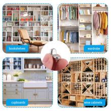 100 Stück Regalstützstifte, für Schränke, Laminatstifte, Glas, Vernickelte Stifte, Befestigungshalterung, Möbelbeschläge