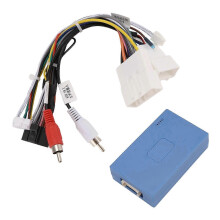 Applies to Car 16Pin Wiring Harness Adapter Canbus Box Decoder Android Radio Power Cable for 2012-2015