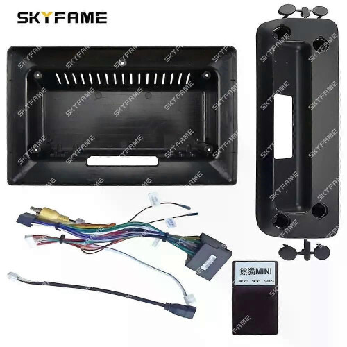 (Frame Cable A)Applies to Car Frame Fascia Adapter Canbus Box Decoder Android Radio Dash Fitting Panel